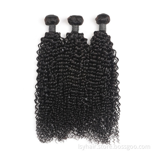 Original Kinky Curly Hair Weaves Extensions For Black Women, Different Types of Curly Hair Brazilian Tight Curly Weaves